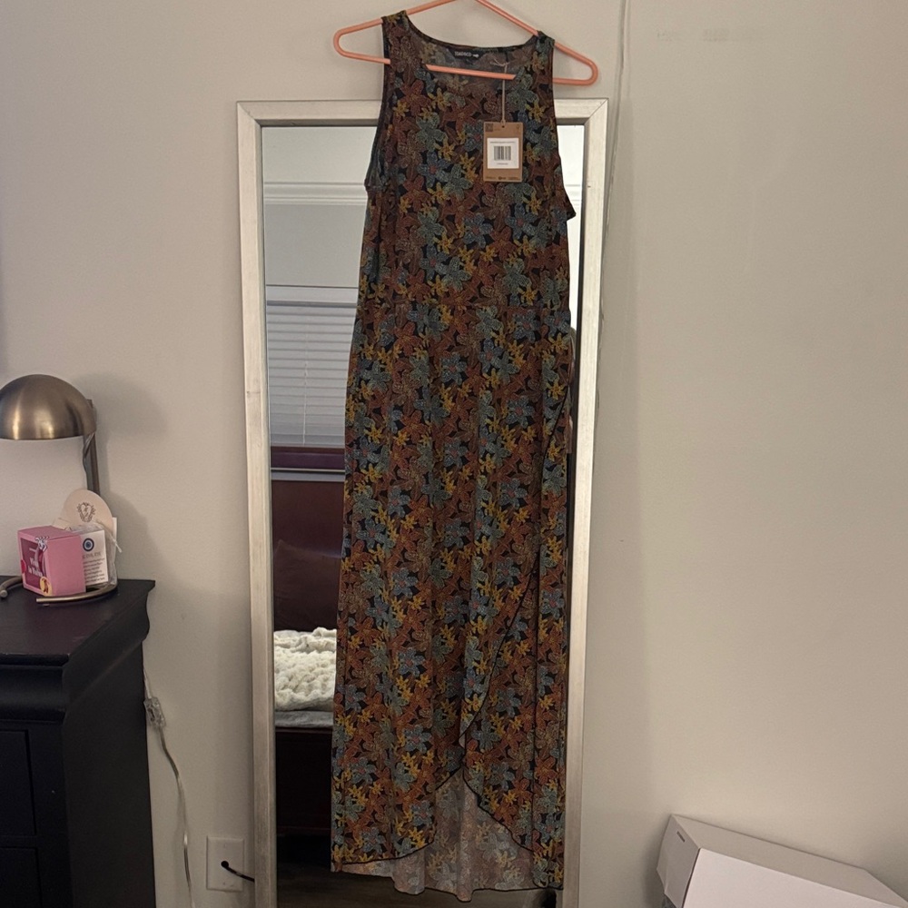 Toad&Co Multicolor Floral Maxi Dress